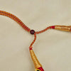 Elegant Maharashtrian Belpan choker necklace with gold-plated finish, perfect for brides.