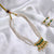 Green Pendant Tanmani With Pearls