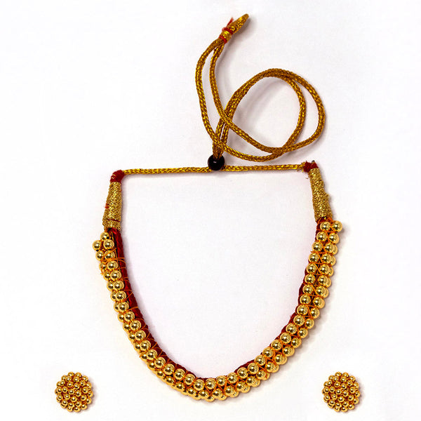 Kolhapuri Thushi Choker Necklace