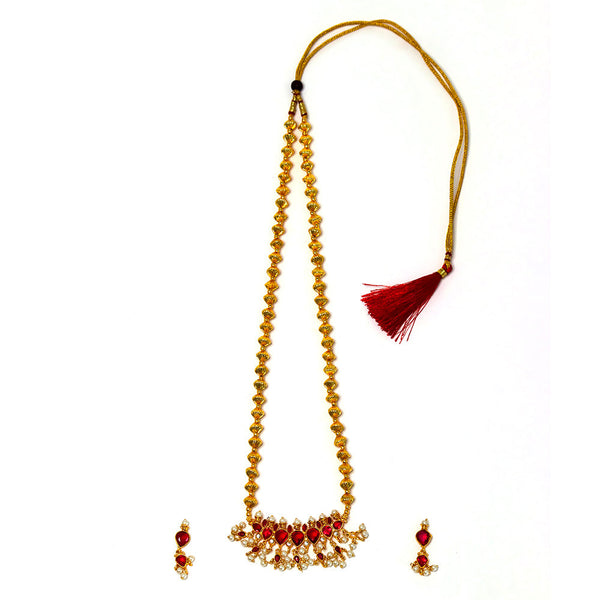 Javmani Mala With Tanmani Pendant