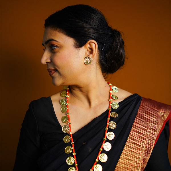 Gold Coin Pendant Necklace