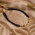 Golden Mangalsutra With Bormaal Pendant