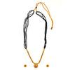 Classic Long Black Beads Mangalsutra