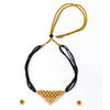 Tanmani Style Black Beads Mangalsutra
