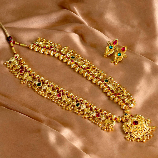 Best Geru Plated Kolhapuri Saaj Collection