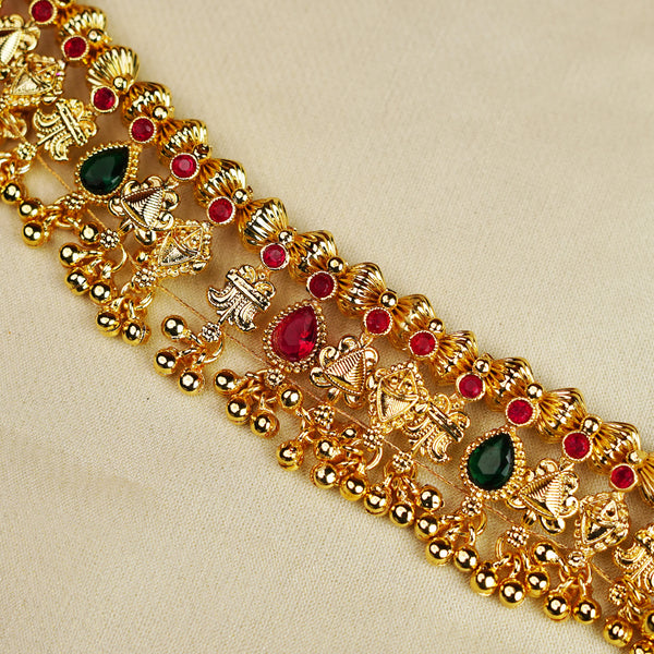 Premium Geru Plated Kolhapuri Jewelry (Copy)