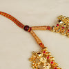 Classic Ruby Emerald Kolhapuri Saaj Necklace