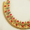 Kalapuri traditional Laxmi Vajra Tik necklace with earrings