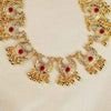 Kalapuri antique Chandra Haar necklace with earrings