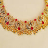 Kalapuri traditional bridal Chandra Haar necklace set
