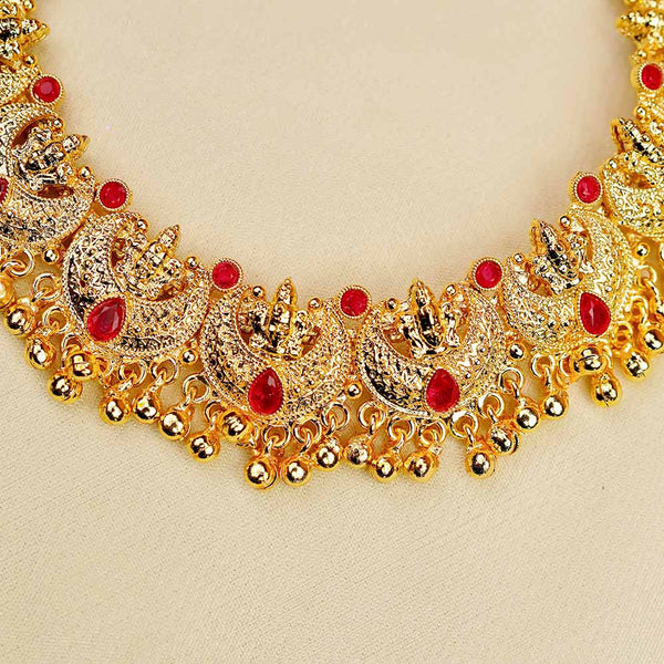 Kalapuri traditional bridal Chandra Haar necklace set
