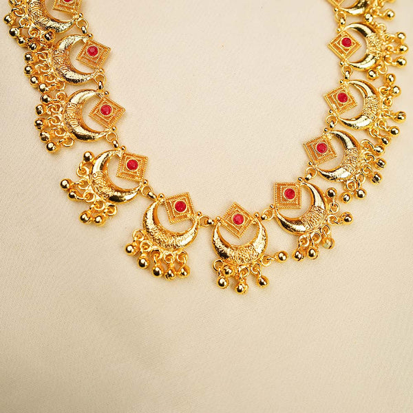 Kalapuri classic Maharashtrian Chandra Haar necklace set