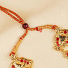 Kalapuri royal three line Bakuli Haar necklace
