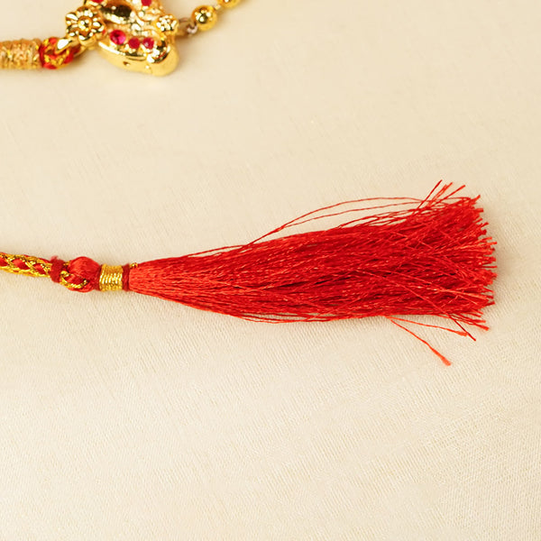 Classic Two Line Mohan Maal Necklace