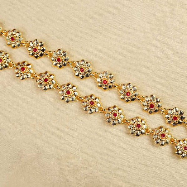 Kalapuri new two line Bakuli Haar necklace