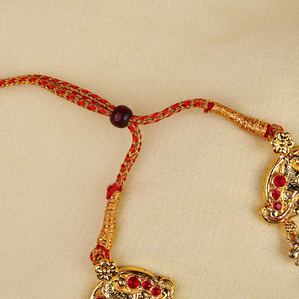 New Three Line Bakuli Haar Necklace