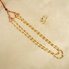 Kalapuri graceful two line Gahu Maal necklace