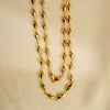 Kalapuri graceful two line Gahu Maal necklace