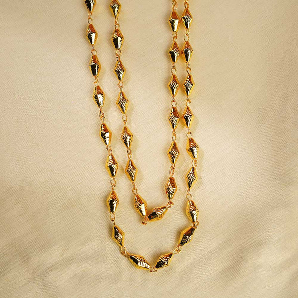 Kalapuri graceful two line Gahu Maal necklace