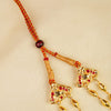 Kalapuri graceful two line Gahu Maal necklace