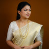 Graceful Two Line Gahu Maal Necklace