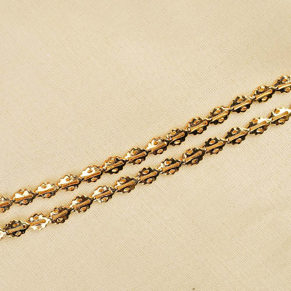 Kalapuri classic two line Pohe Haar necklace