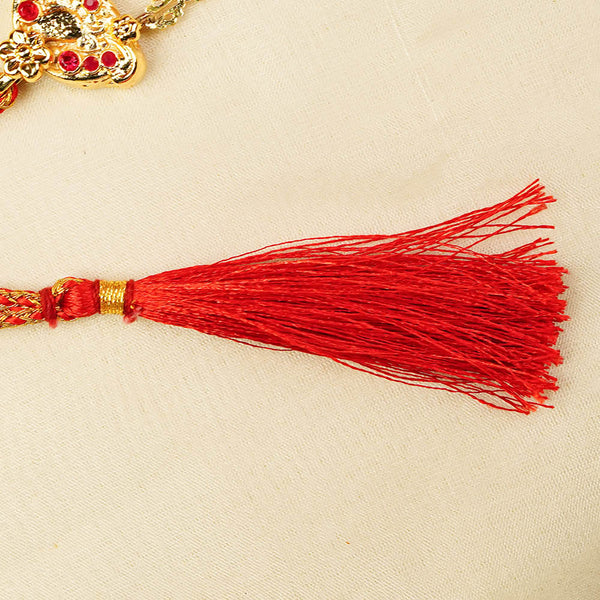 Classic Two Line Pohe Haar Necklace