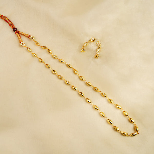 Kalapuri elegant one line Gahu Maal necklace