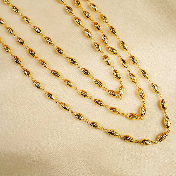 Kalapuri royal three line Gahu Maal necklace