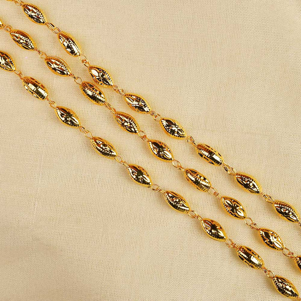 Kalapuri royal three line Gahu Maal necklace