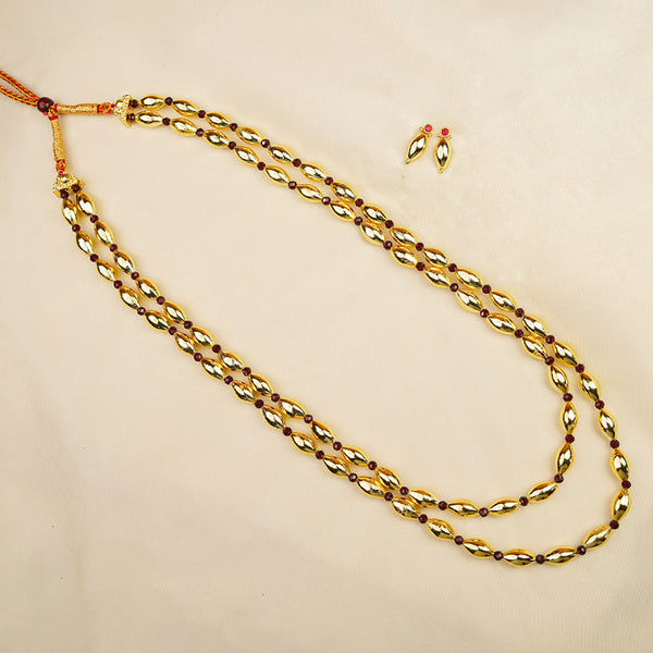 Kalapuri classic two line Bor Maal necklace