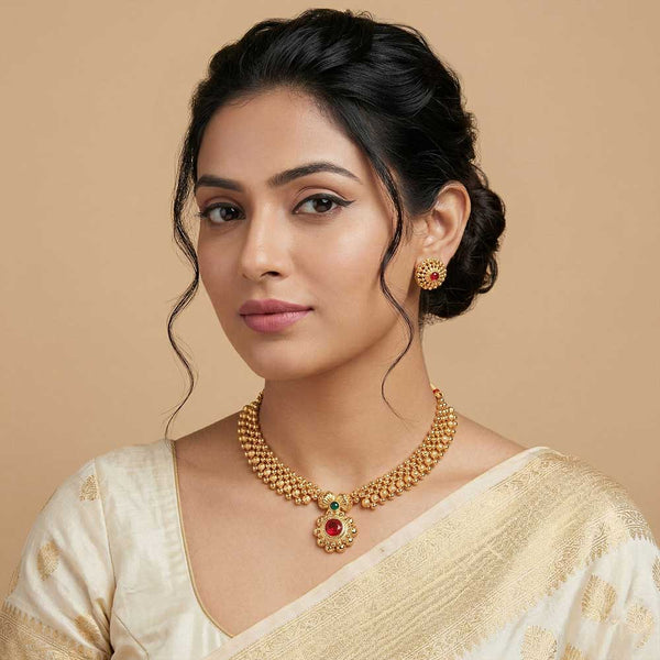 Rajmudra Statement Pendant