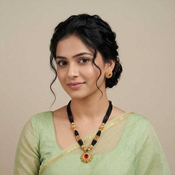 Single Pendant Minimal Mangalsutra