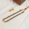 Layered Gold Bead Pendant Mangalsutra