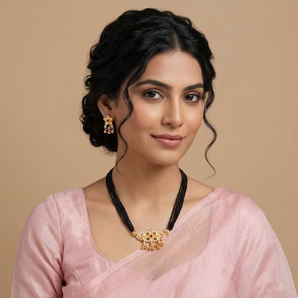 Triple Chain Stone Mangalsutra