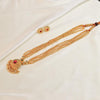 Kolhapuri Floral Pendant Multi-Strand Haar