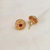 Kolhapuri Red Stone Pendant Haar