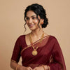 Kolhapuri Red Bead Layered Necklace