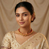Kolhapuri Square Motif Temple Choker Set