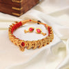 Kolhapuri Antique Leaf Design Choker Set