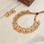 Peacock Temple Statement Choker