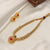 Contemporary Ruby Pendant Mangalsutra