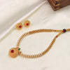 Floral Cluster Pendant Mangalsutra