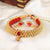 Red Stone Gold Choker Set