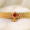 Red Stone Gold Choker Set