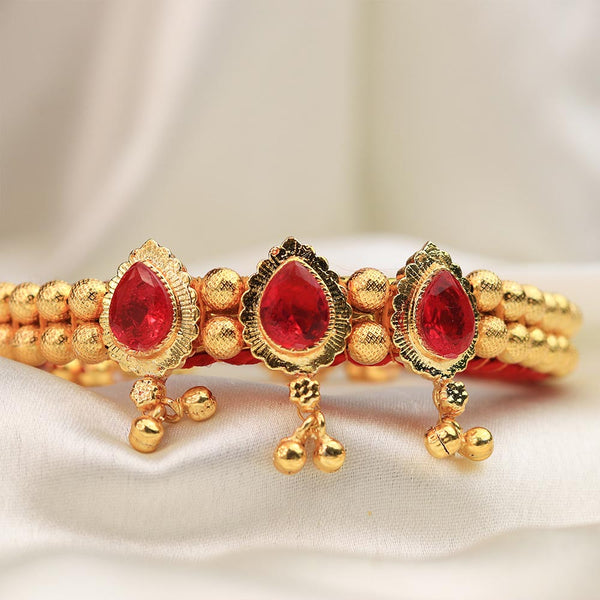 Red Bead Designer Choker