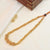 Gold Bead Cluster Necklace