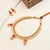 Black Bead Pendant Necklace