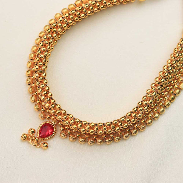 Classic Kolhapuri Bead Choker