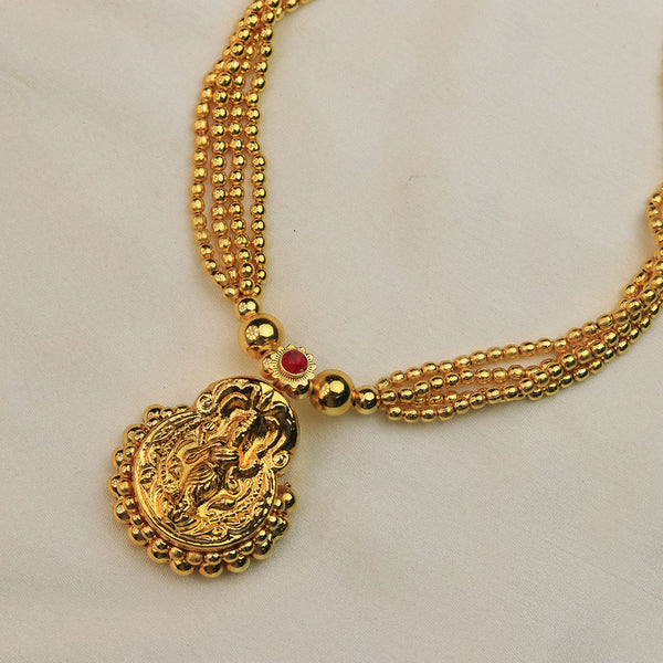 Traditional Beaded Floral Choker